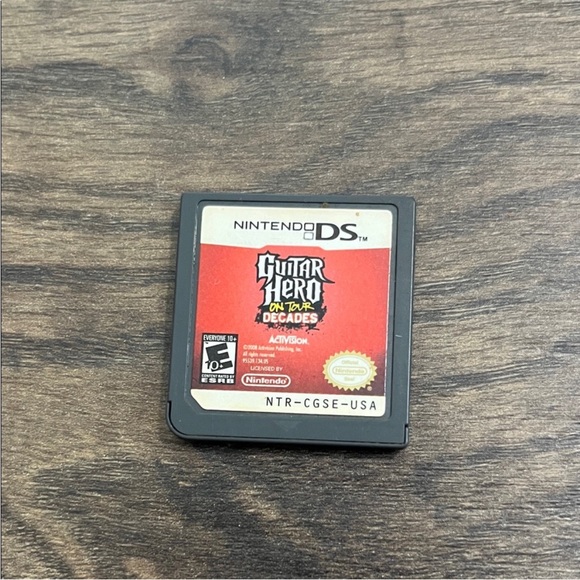 Nintendo Other - Nintendo DS Guitar Hero On Tour Decades Game